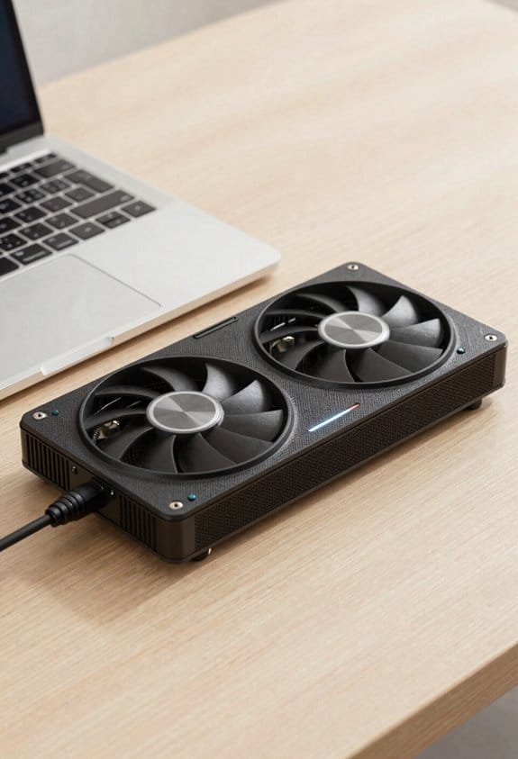 active cooling with pwm fans