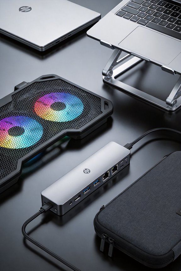 bottom venting laptops redefine cooling pad design