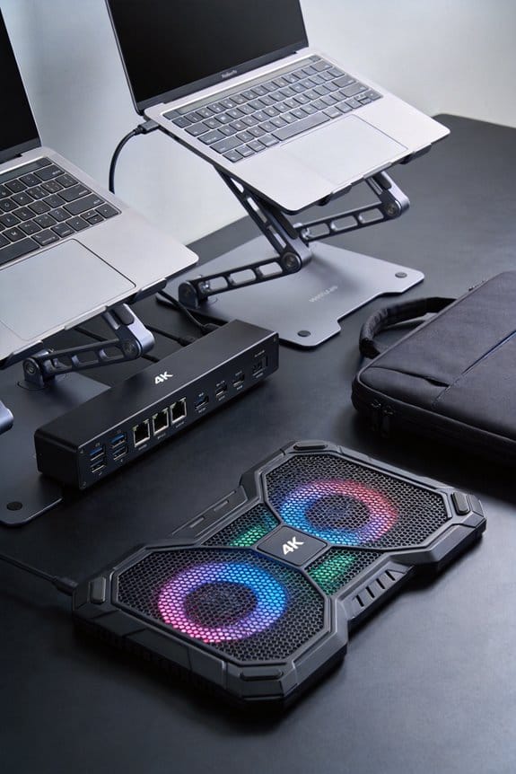 desktop companion apps for docking station firmware management