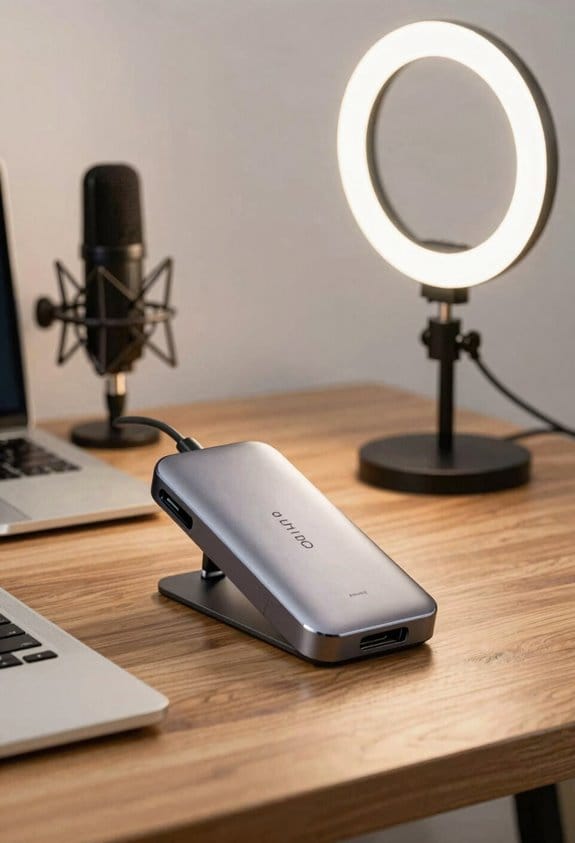 ergonomic lighting and audio
