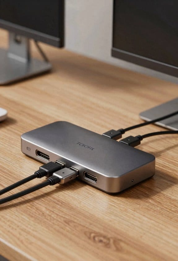from usb a to quad 4k