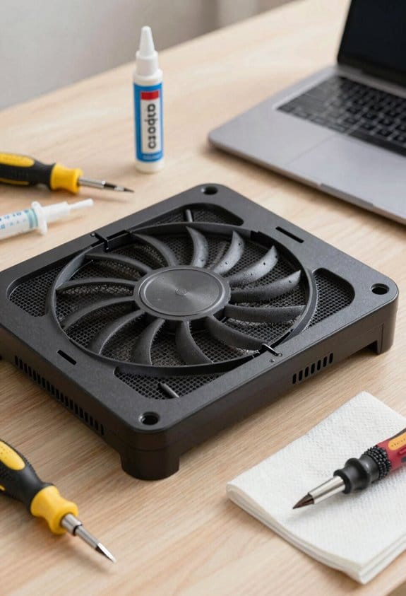 laptop cooling and paste replacement routine