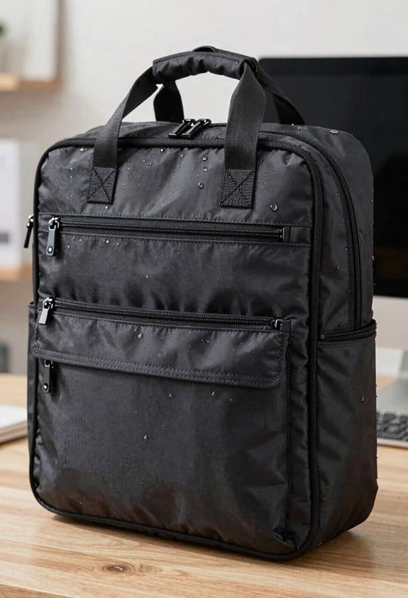 material and seam determine waterproofness