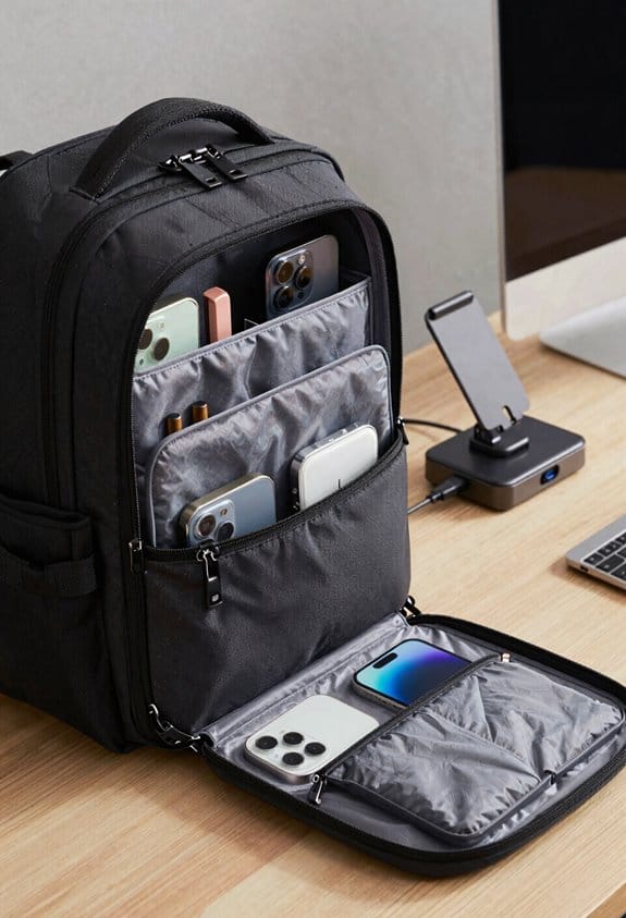 padded sleeves made backpacks universal