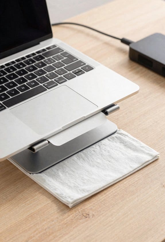shield laptop finish during 3m adhesion
